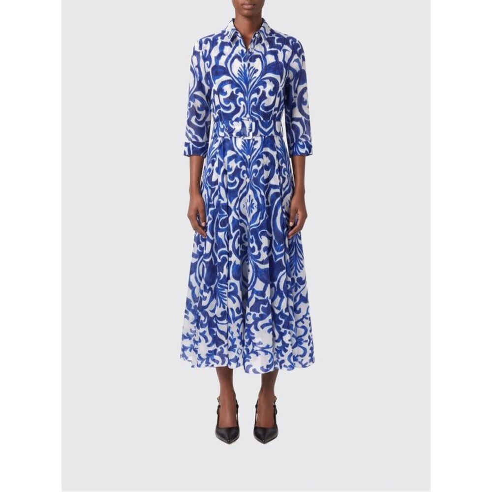 Samantha Sung Dress Woman Blue